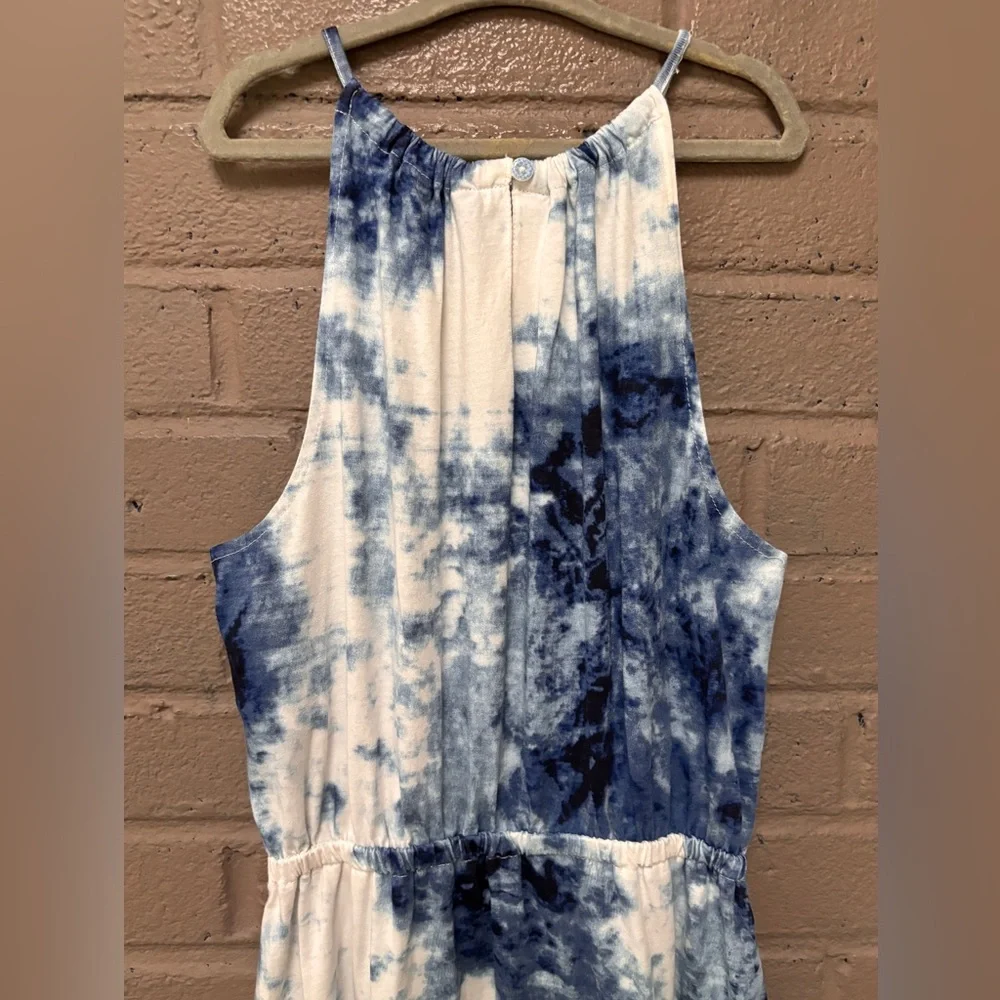 Polo Ralph Lauren girls tie dye maxi dress  M 10-12